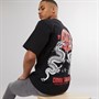 Criminal Damage Mens Double Dragon T-Shirt Black