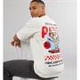 Criminal Damage Mens Friday Pizza T-Shirt Off White