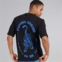 Criminal Damage Mens Tiger Label T-Shirt Black
