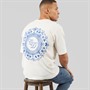 Criminal Damage Mens Mosaic T-Shirt Off White