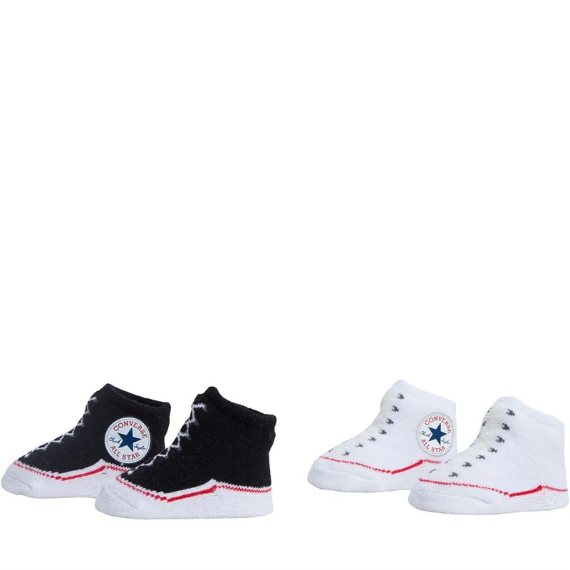 Buy Converse Baby Boys Two Pairs Booties Black