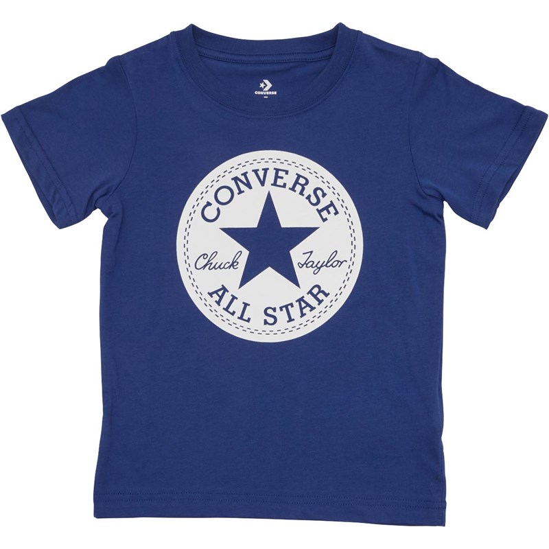 chuck taylor t shirt blue