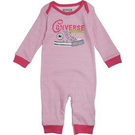 Converse Baby Meisjes All Star Romper Roze converse kopen in de aanbieding