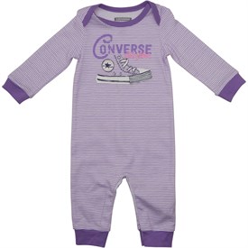 Converse Baby Meisjes All Star Romper Lila converse kopen in de aanbieding