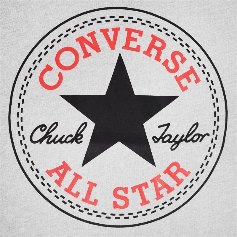 Converse Junior Core Chuck Patch T-Shirt Graumeliert