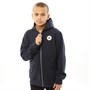 Converse Junior Chuck Patch Bluza z Kapturem na Zamek Granatowy