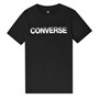 Converse Junior Gloss Converse T-Shirt Black