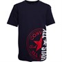 Converse Junior Chuck Patch All Star Split T-Shirt Granatowy