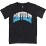 Converse Niemowlęce - Niemowlęce Collegiate Splice T-Shirt Czarny