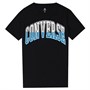 Converse Jungen Collegiate Splice T-Shirt Schwarz