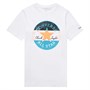 Converse Junior Chuck Patch Triple Split T-Shirt White