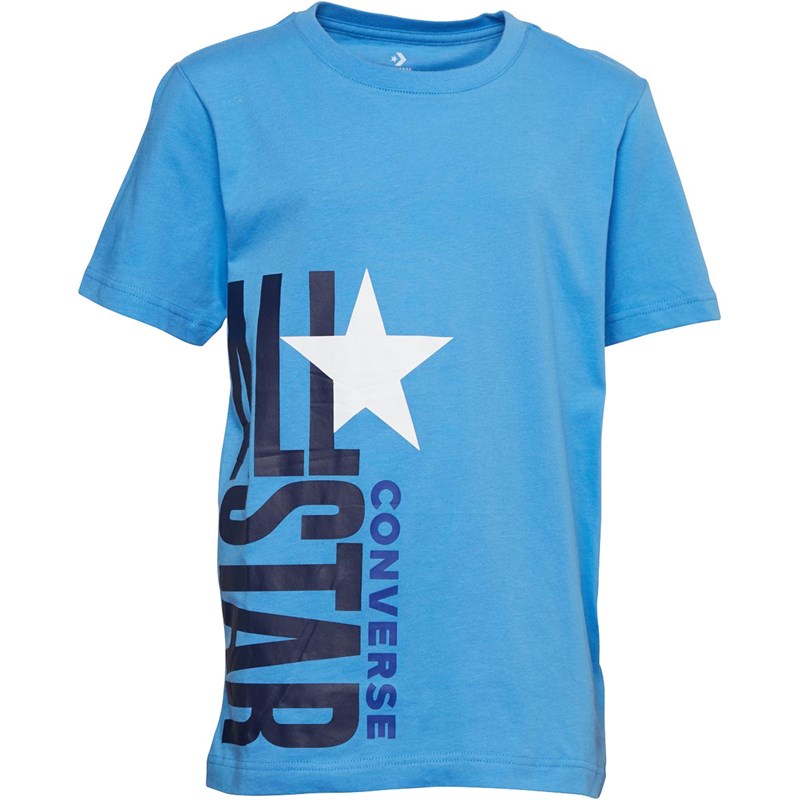 Kup Teraz Converse Chłopięce All Star Stacked TShirt Błękitny