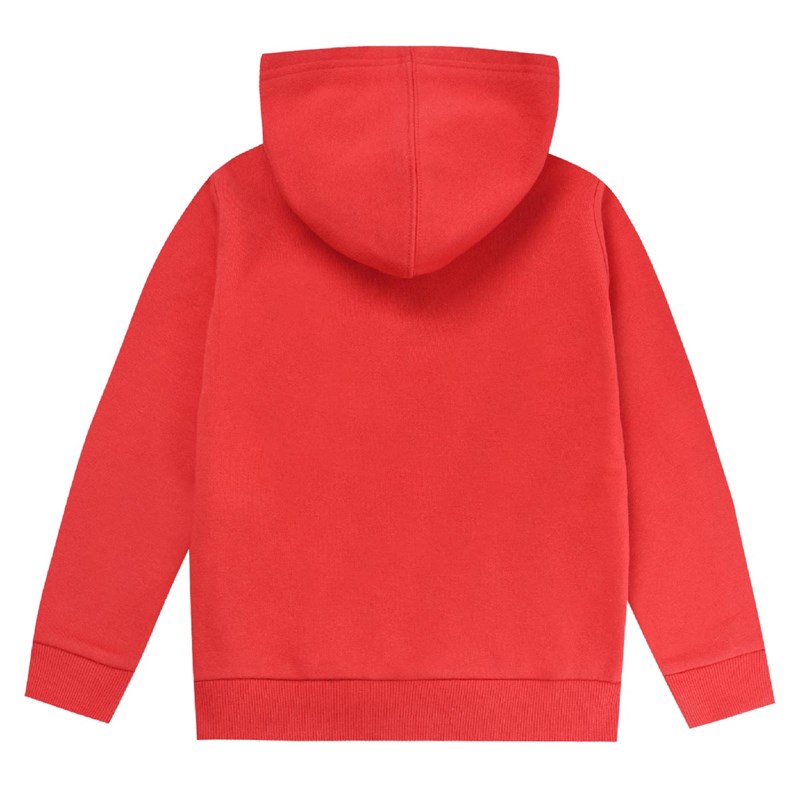 Buy Converse Junior Boys Fleece Chuck Patch Full Zip Hoodie University Red