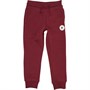 Converse Infant Fleece Chuck Patch Joggers Dark Burgundy