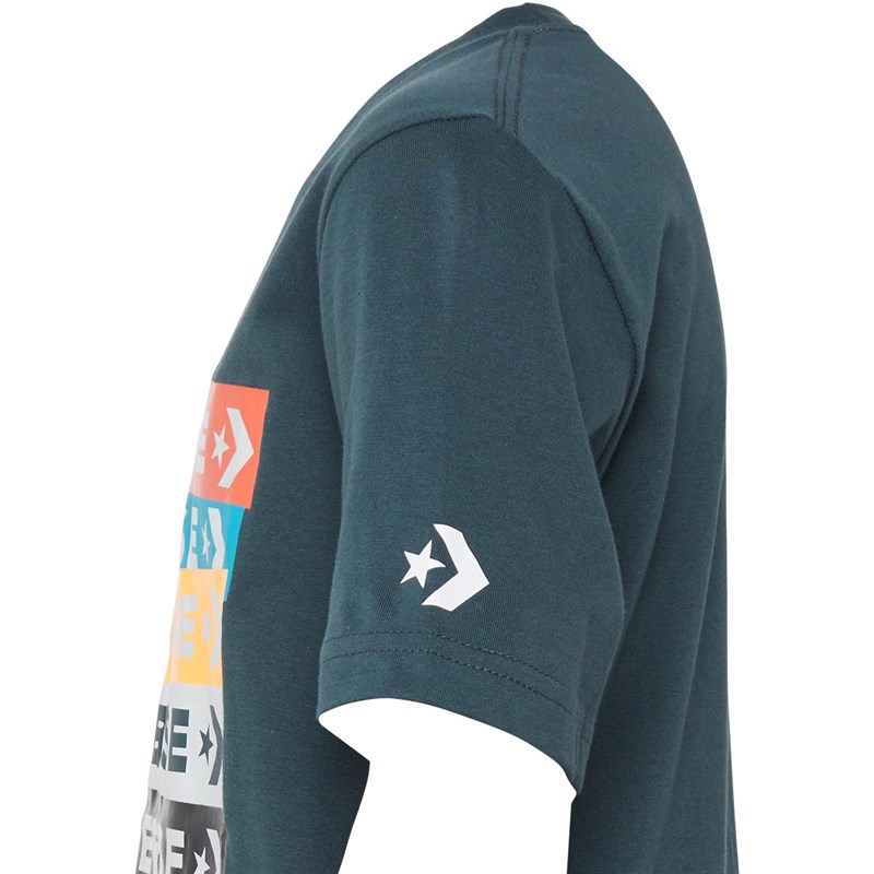 Converse Junior T-Shirt Ciemny Zielony