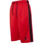 Converse Junior Mesh Wordmark Shorts Enamel Red