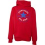 Converse Junior Fleece Chuck Patch Hoodie University Red