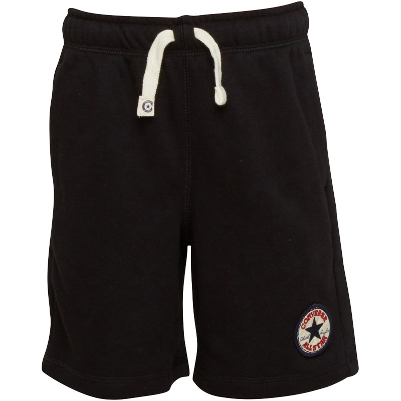 Buy Converse Junior Boys French Terry Shorts Black