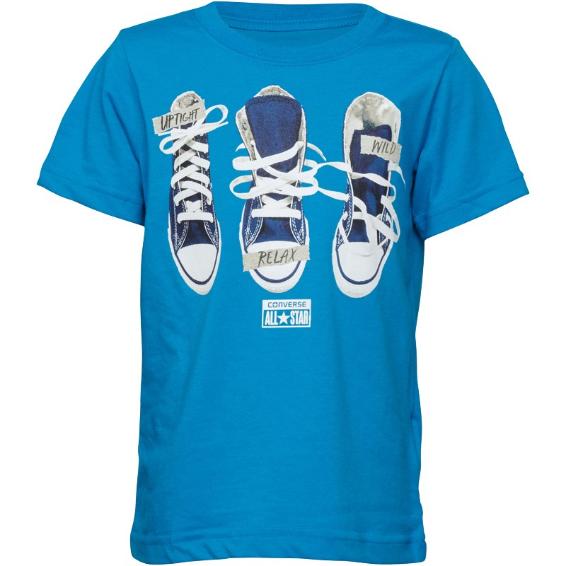 t shirt converse cyan