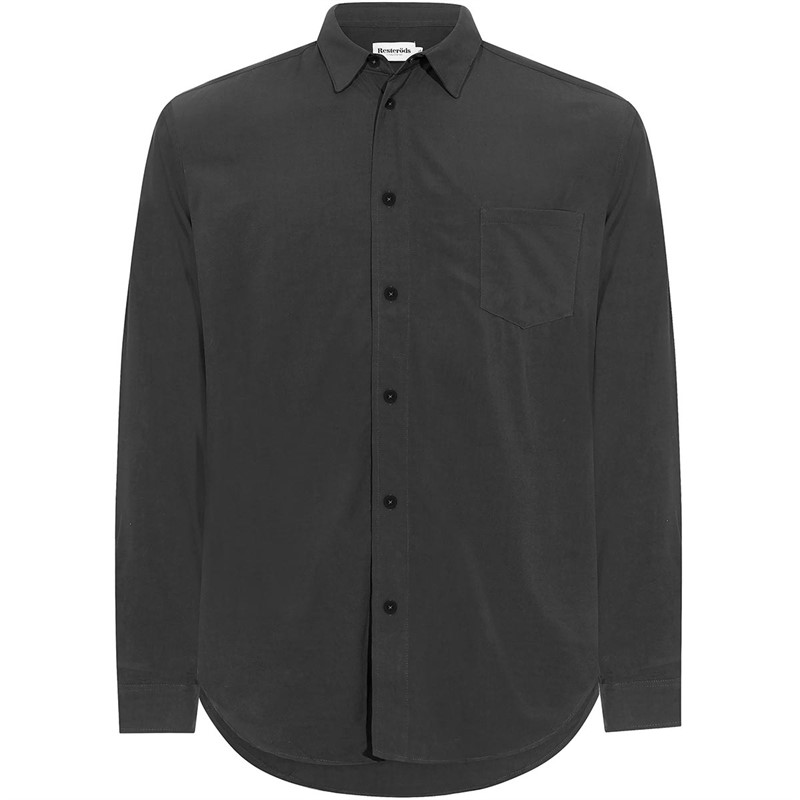Resteröds Herre Langærmet shirts Sort