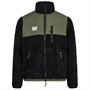 Resteröds Herre Panel Lynlås Fleece Grøn
