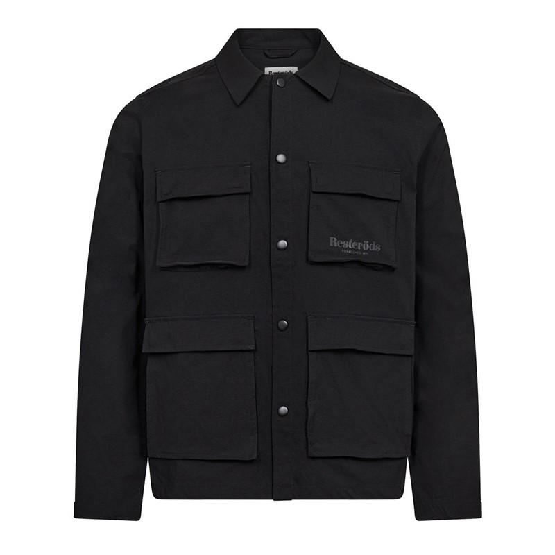 Resteröds Chemise en nylon Homme Noir