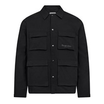 Resteröds Herre Nylon Overshirt Sort