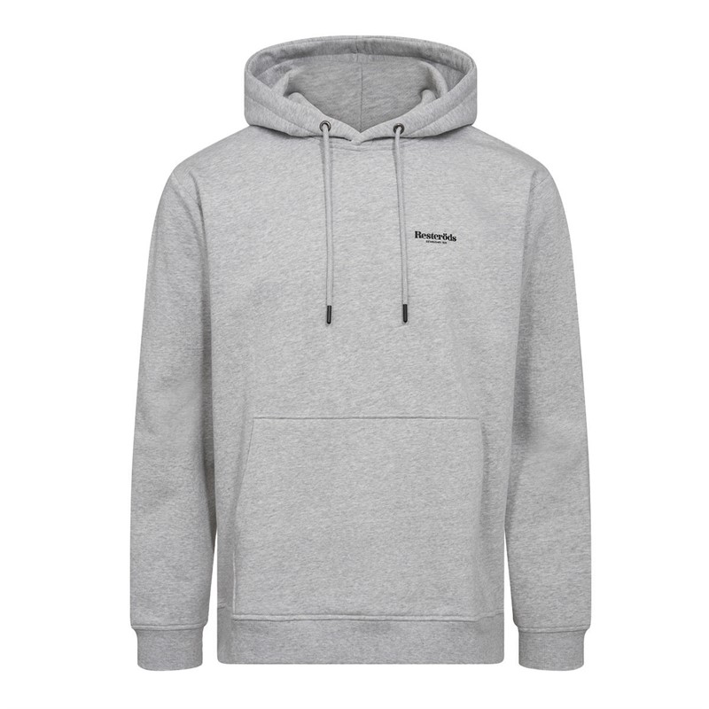 Resteröds Heren Hoodie Lichtgrijs Melange