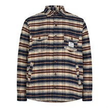 Resteröds Chemise en flanelle Homme marine