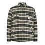 Resteröds Heren Flanellen Overshirt Groen