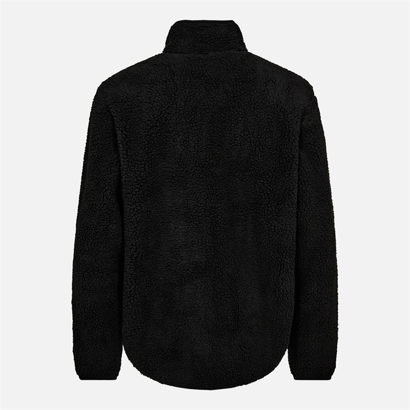 Resteröds Herren Fleece Jacke Schwarz