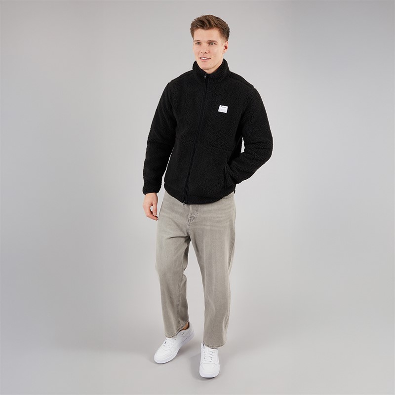 Resteröds Veste en Polaire Homme Noir