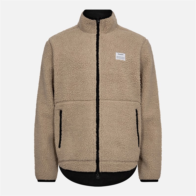 Resteröds Herren Fleece Jacke Sand