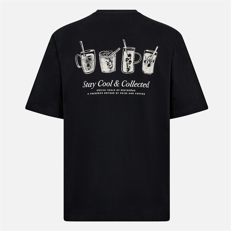 Resteröds Tas T-shirt dla niego kolor Czarny