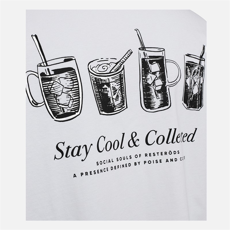 Resteröds Tas T-shirt dla niego kolor Biały