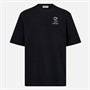 Resteröds Herren Tas Print T Shirt Schwarz
