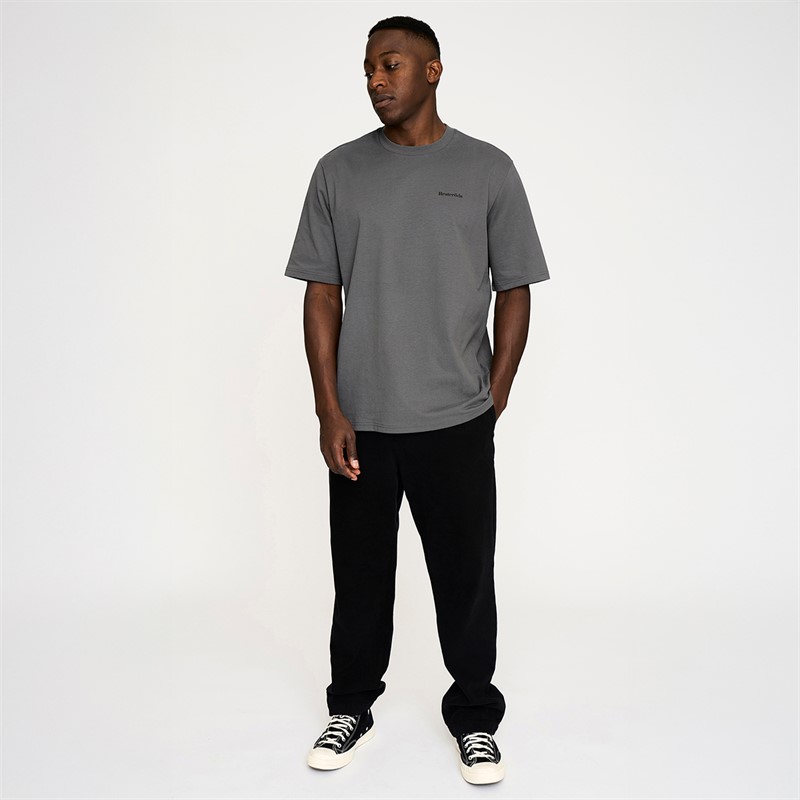 Resteröds T-shirt z nadrukiem dla niego kolor Szary