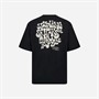 Resteröds Herre Tas Print T-shirt Sort