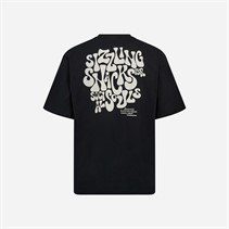 Resteröds Herre Tas Print T-shirt Sort