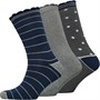 Decoy Chaussettes Femme Multicolore