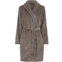 Decoy Robes de Chambre Short W/Stripes Robe Femme Marron