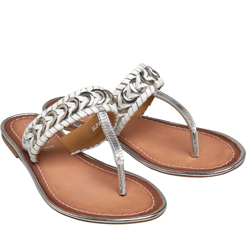 leather mules womens flat