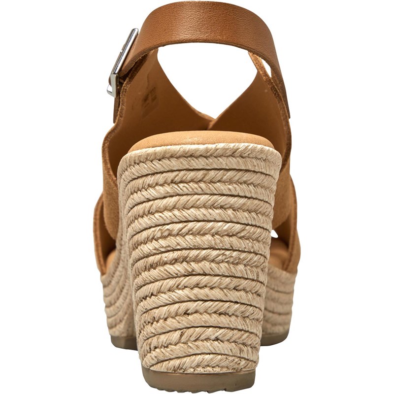 tan peep toe sandals