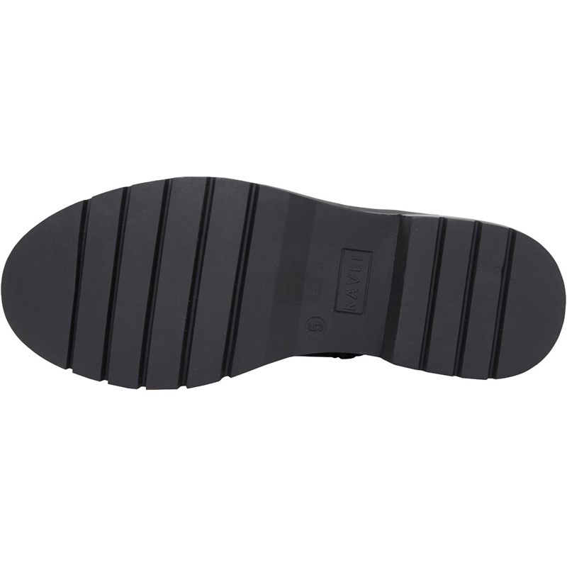 Ravel Womens Zelda Boots Black Hi Shine