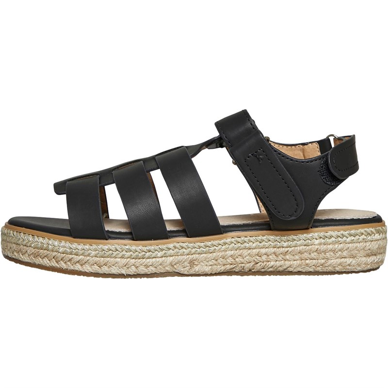 Ravel Womens Blizen Open Toe Sandals Black