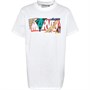 Marvel Boys Scrapbook Logo T-Shirt White