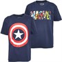 Marvel Boys Two Pack T-Shirt Multi