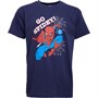Marvel Boys Comics Spiderman Go Spidey T-Shirt Navy