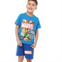 Marvel Boys Shorts Pyjama Set Blue/Navy