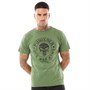 Marvel Heren One Man Army T-shirts Olijfgroen